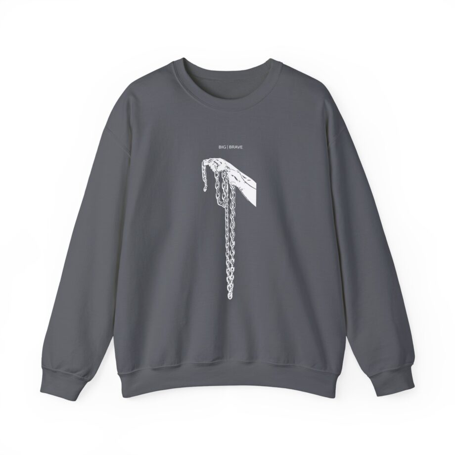 Big Brave Gloves and Chains Unisex Heavy Blend™ Crewneck Sweatshirt