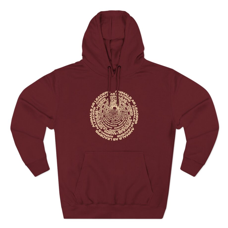 Animals as Leaders Tunnel on Three-Panel Fleece Hoodie