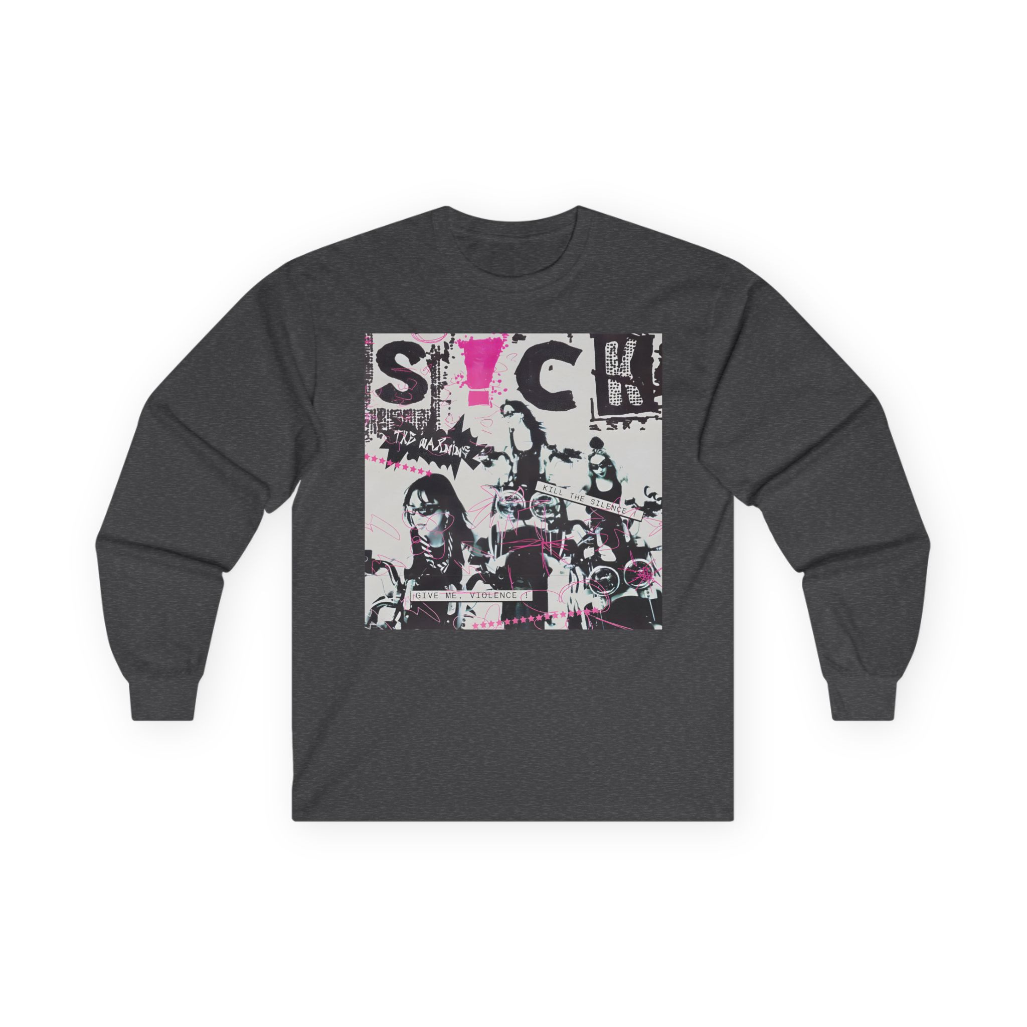 The Warning Black S!ck Unisex Ultra Cotton Long Sleeve Tee