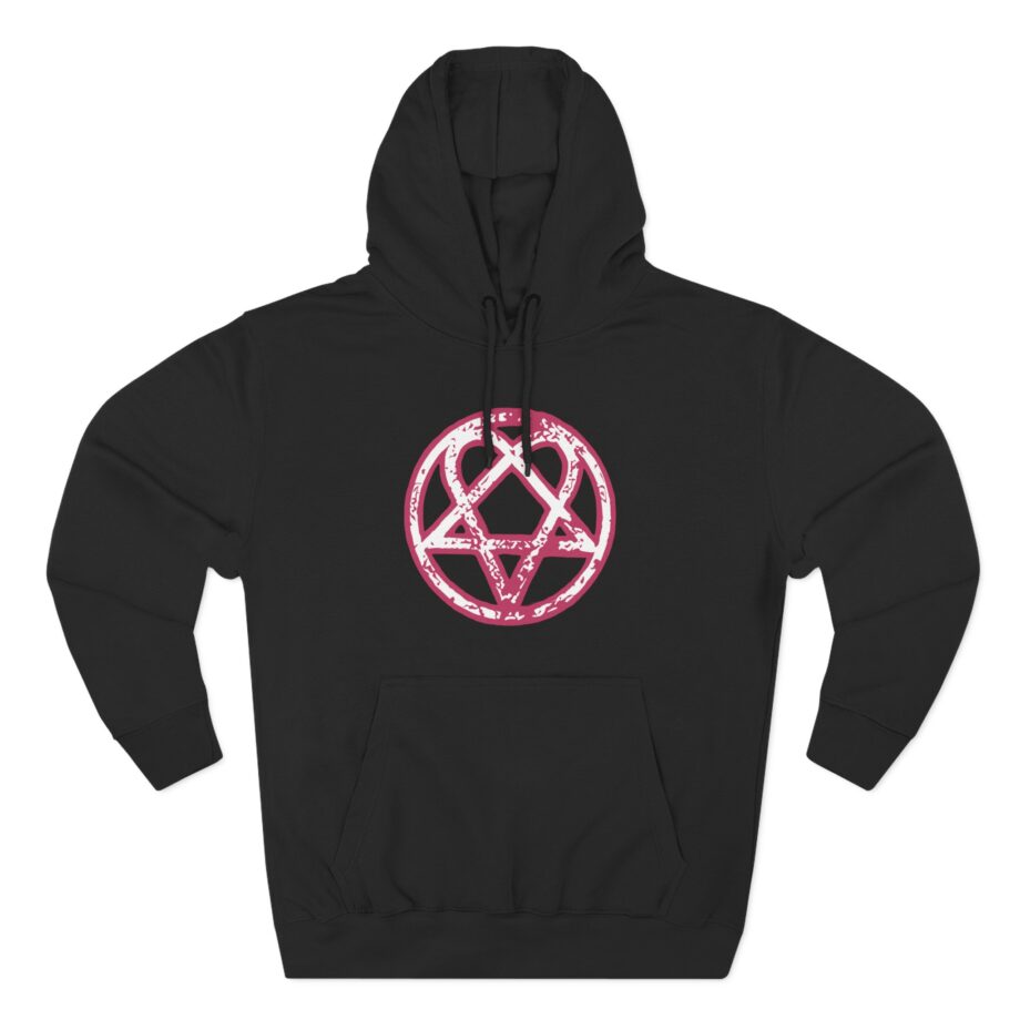 Him Razorblade Romance Three-Panel Fleece Hoodie