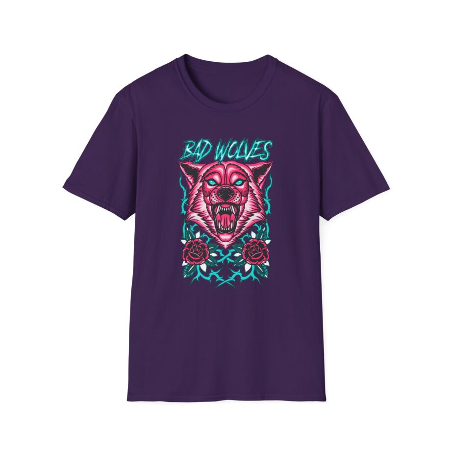 Bad Wolves Wolf in Vines Unisex Softstyle T-Shirt