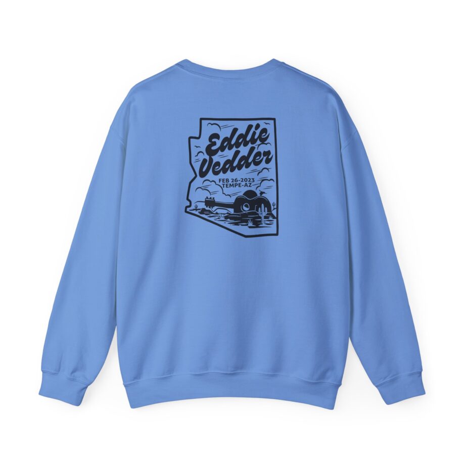Eddie Vedder AZ Map Unisex Heavy Blend™ Crewneck Sweatshirt