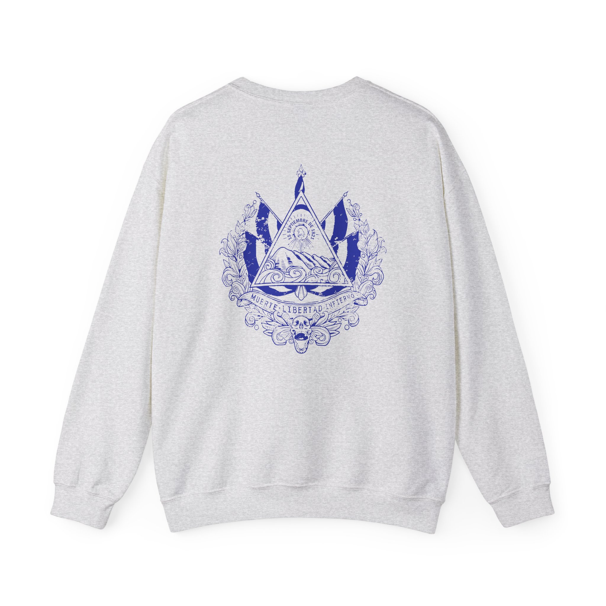 Xibalba Muerte Libertad Infierno Unisex Heavy Blendâ„¢ Crewneck Sweatshirt