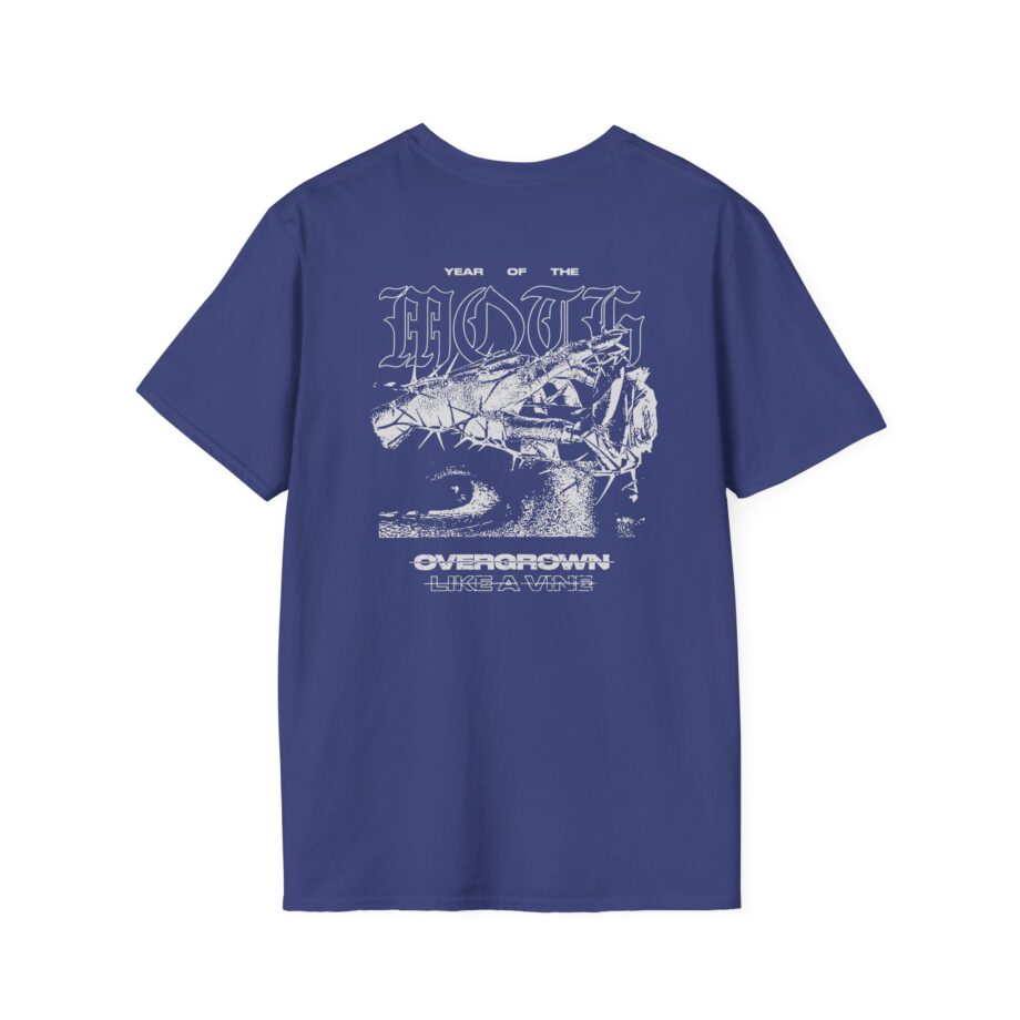 Like Moths to Flames Overgrown Unisex Softstyle T-Shirt