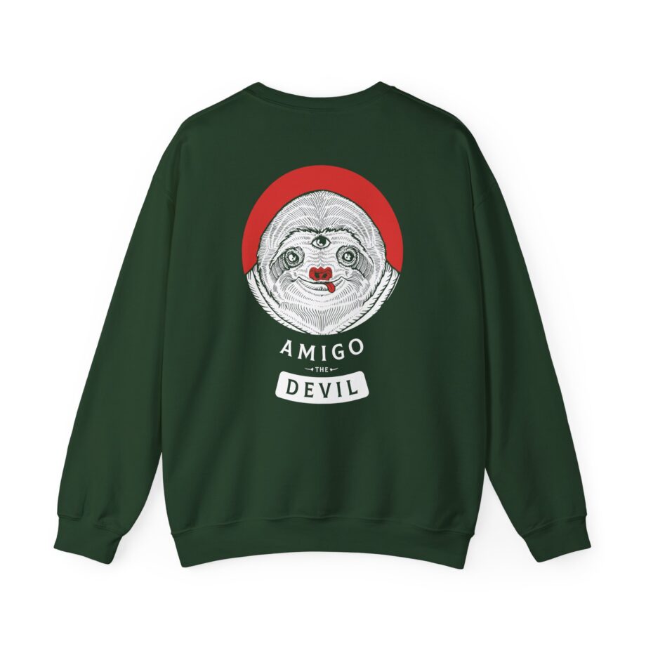Amigo the Devil Hanging Around Unisex Heavy Blend™ Crewneck Sweatshirt