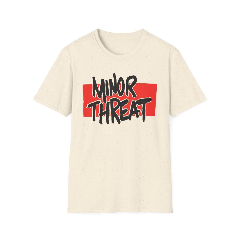 Minor Threat - Big Logo Unisex Softstyle T-Shirt