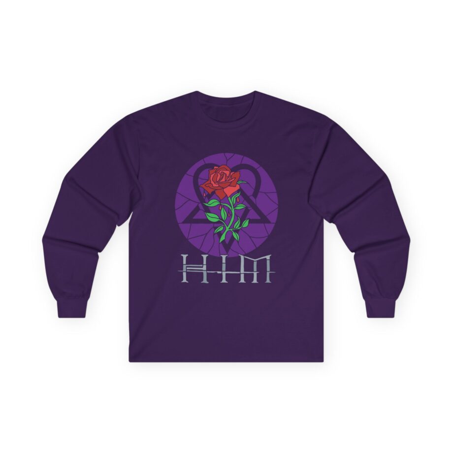 Him Stained Glass Unisex Ultra Cotton Long Sleeve Tee