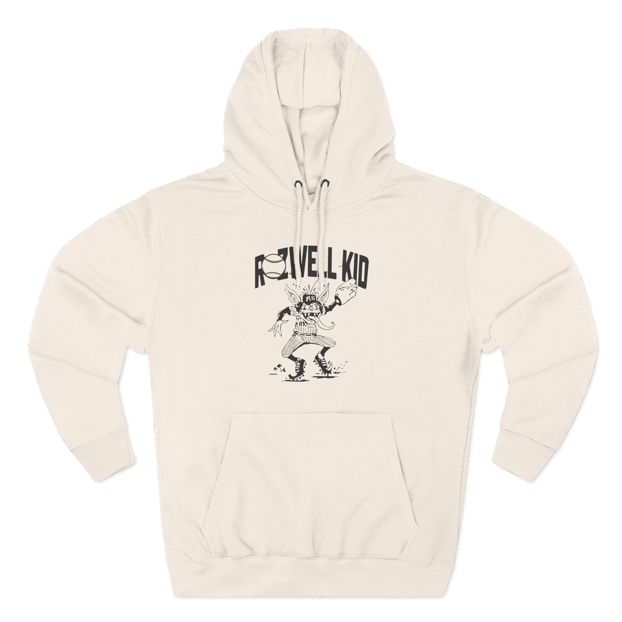 Rozwell Kid Baseball Goblin Three-Panel Fleece Hoodie