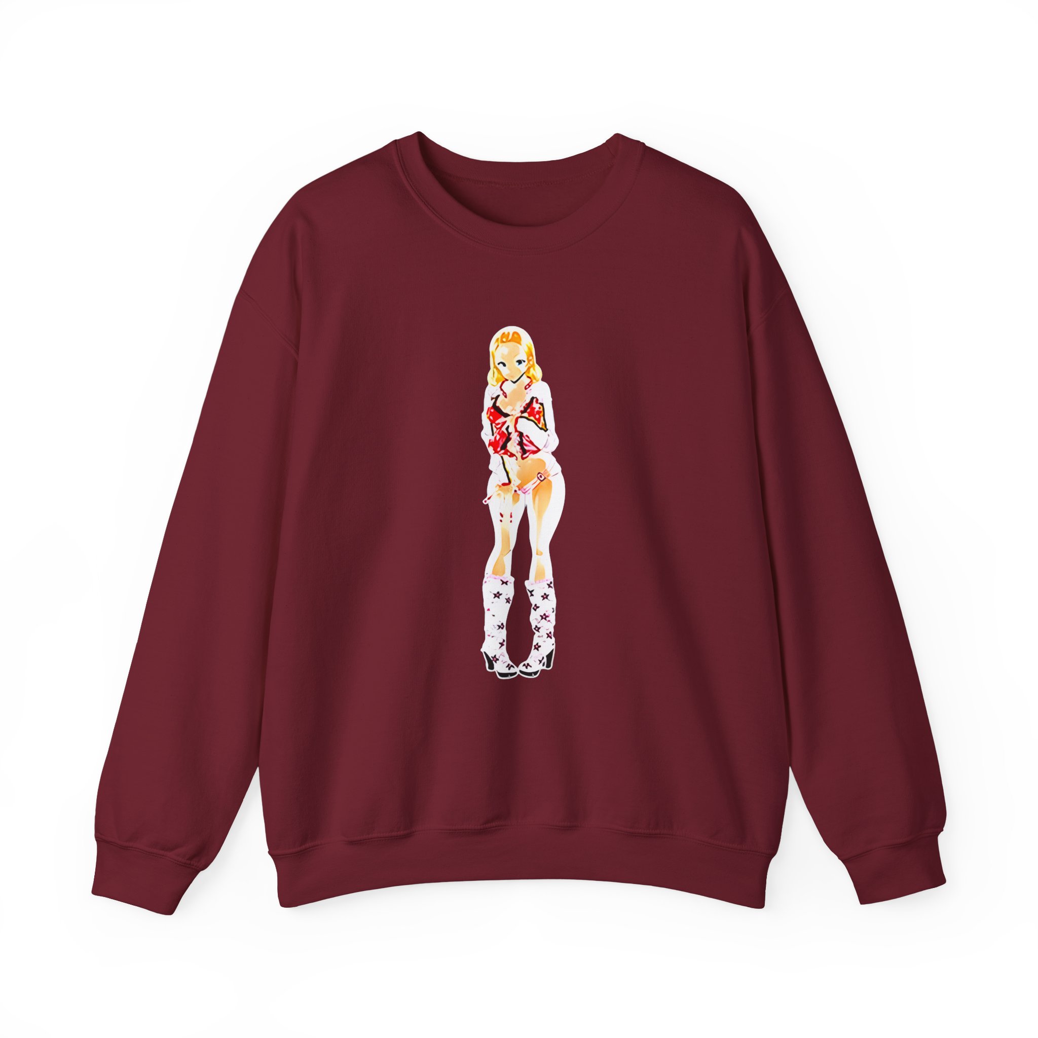 Kim Petras Unisex Heavy Blendâ„¢ Crewneck Sweatshirt