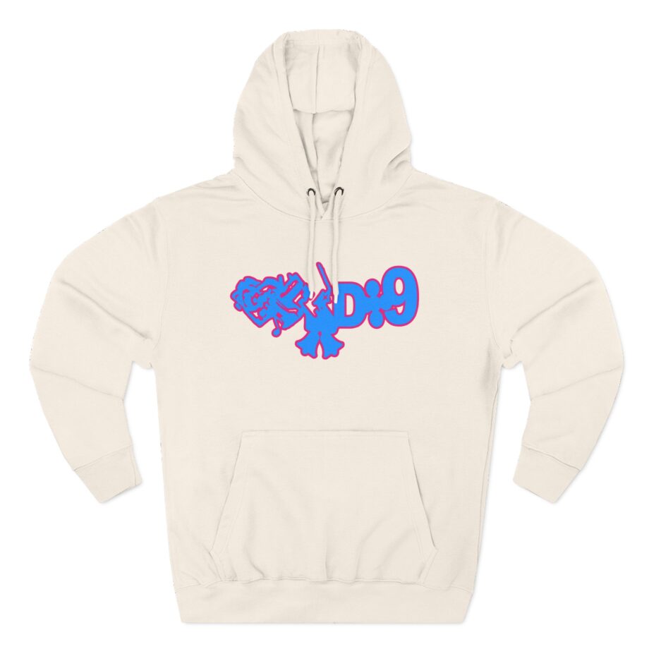 D9_BLADEE Glory Bells Three-Panel Fleece Hoodie