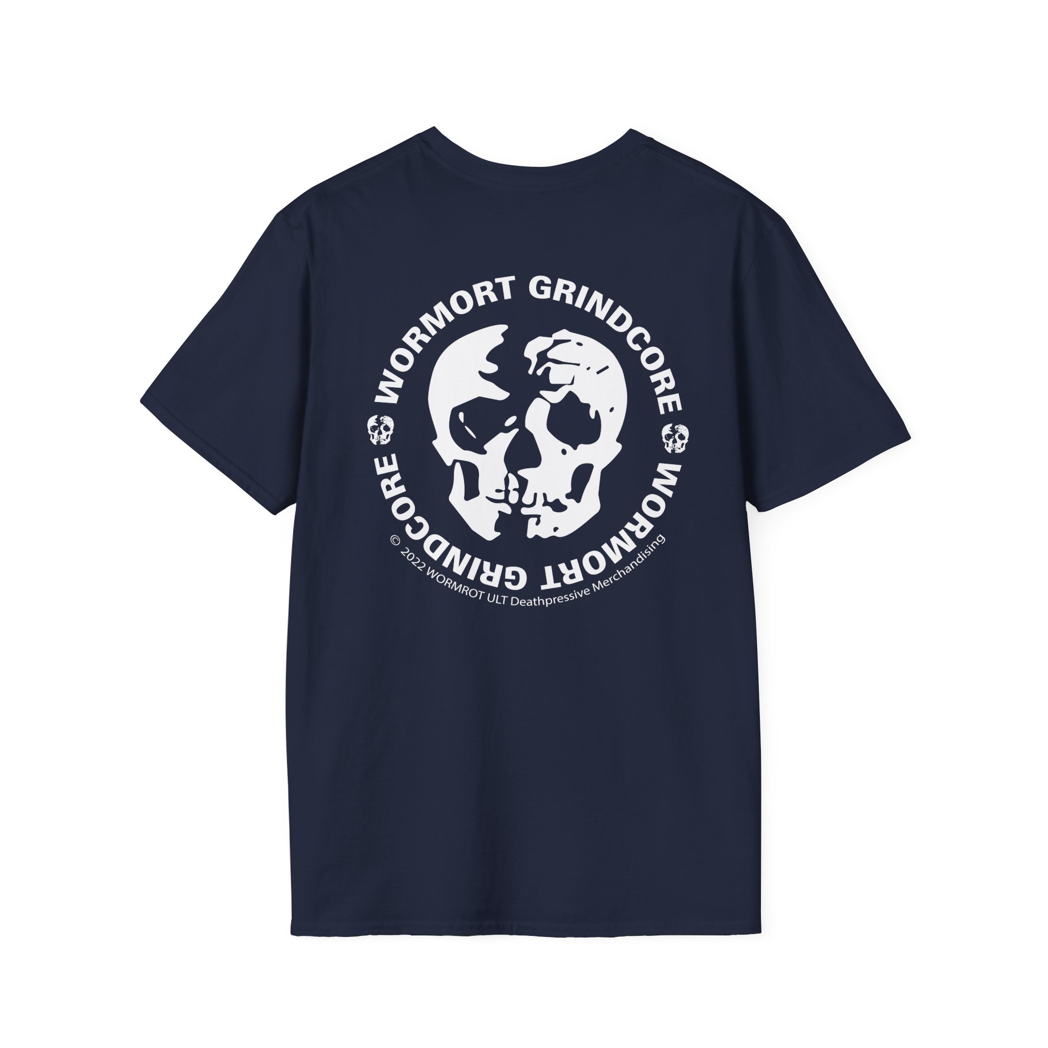 Wormrot in Grind We Rot Unisex Softstyle T-Shirt