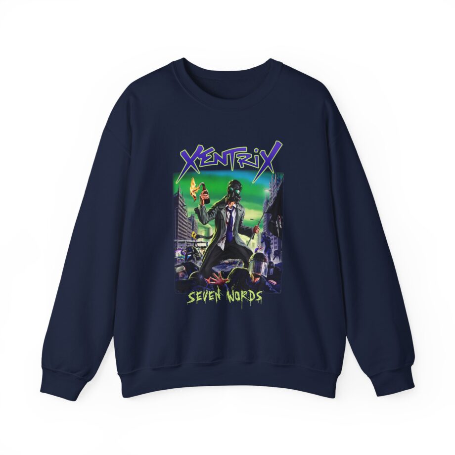 Xentrix Seven Words Unisex Heavy Blend™ Crewneck Sweatshirt