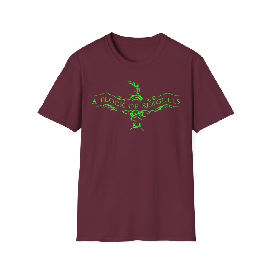 A Flock of Seagulls Logo Unisex Softstyle T-Shirt