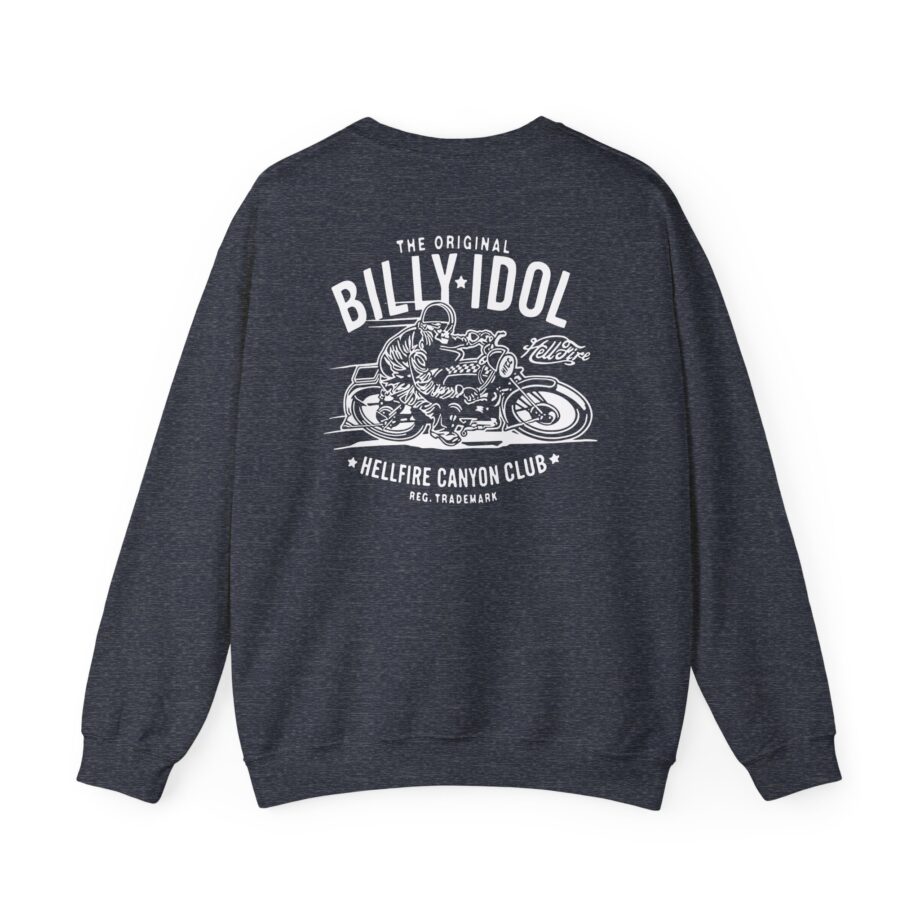 Billy Idol the Original Hellfire Canyon Club Unisex Heavy Blend™ Crewneck Sweatshirt