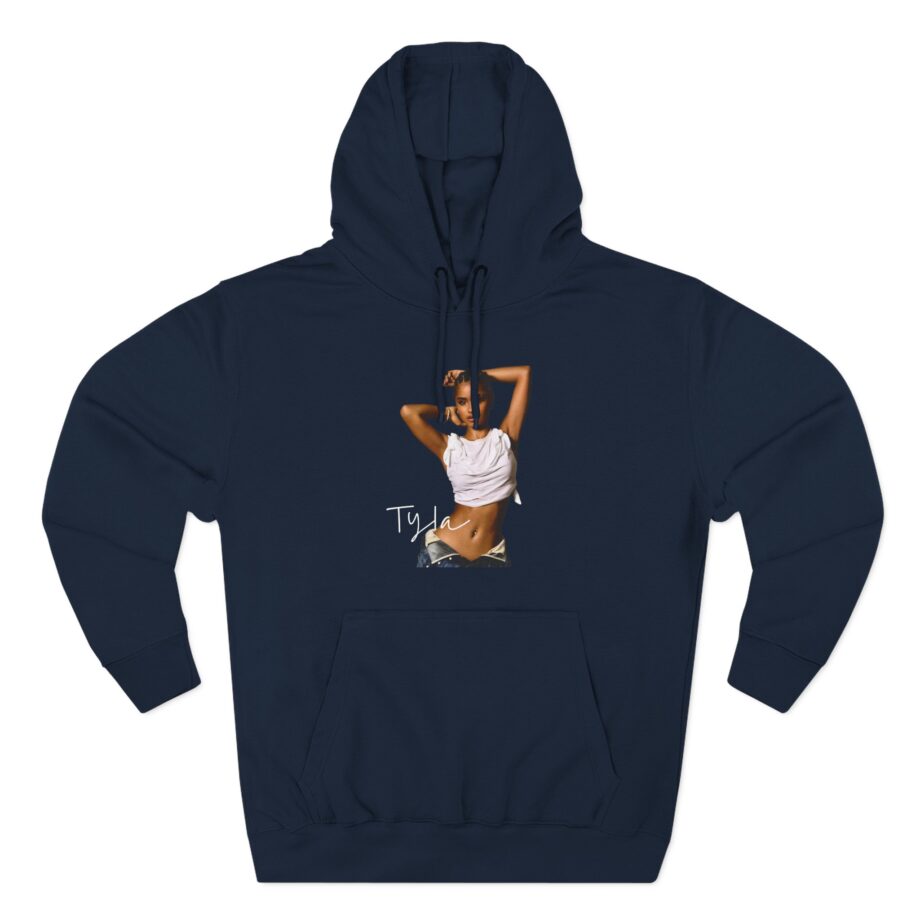Tyla Three-Panel Fleece Hoodie