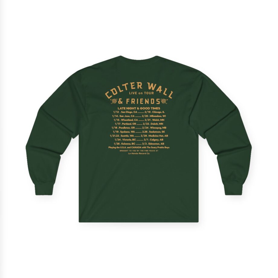 Colter Wall & Friends In Concert Unisex Ultra Cotton Long Sleeve Tee