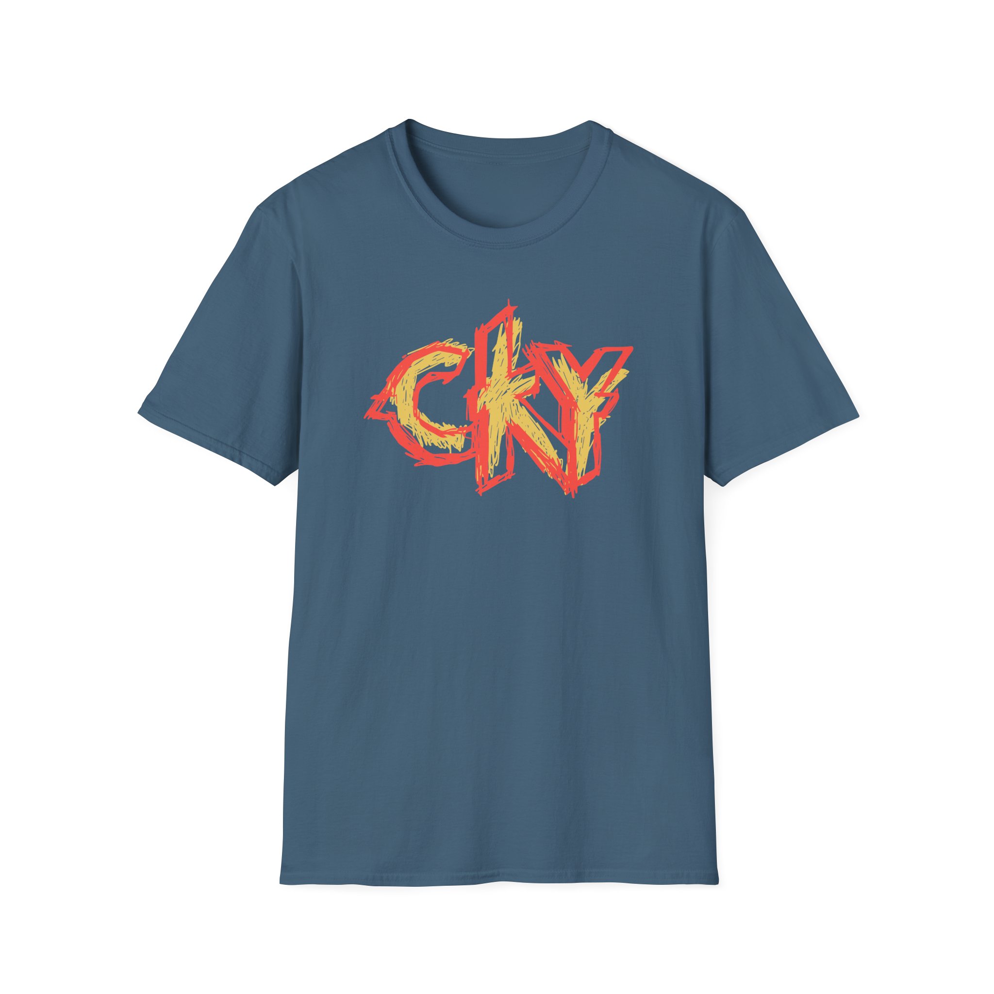 CKY Scribble Logo Unisex Softstyle T-Shirt