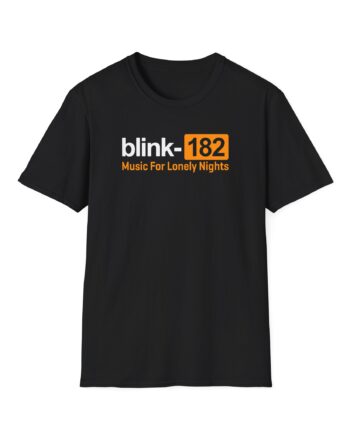 Blink 182 Music for Lonely Nights Unisex Softstyle T-Shirt
