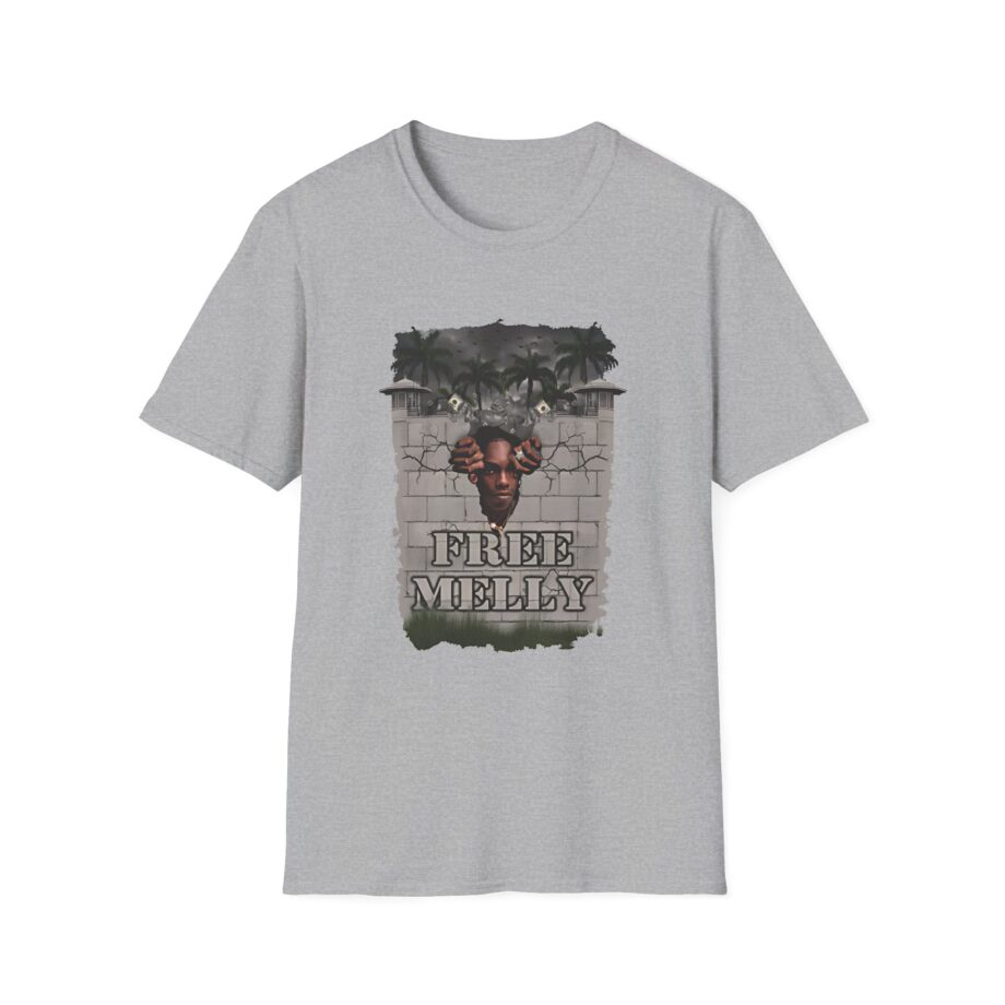 YNW Melly Brick Wall Unisex Softstyle T-Shirt