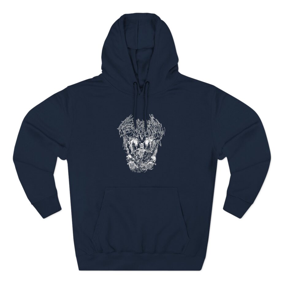 A Great Chaos Death Mosh Three-Panel Fleece Hoodie