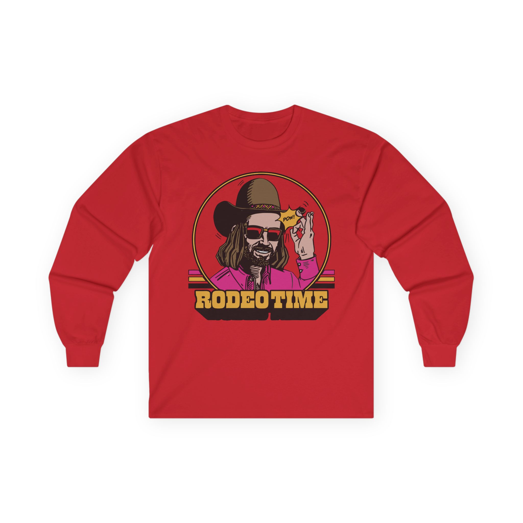 Dale Brisby Hat Flick Unisex Ultra Cotton Long Sleeve Tee