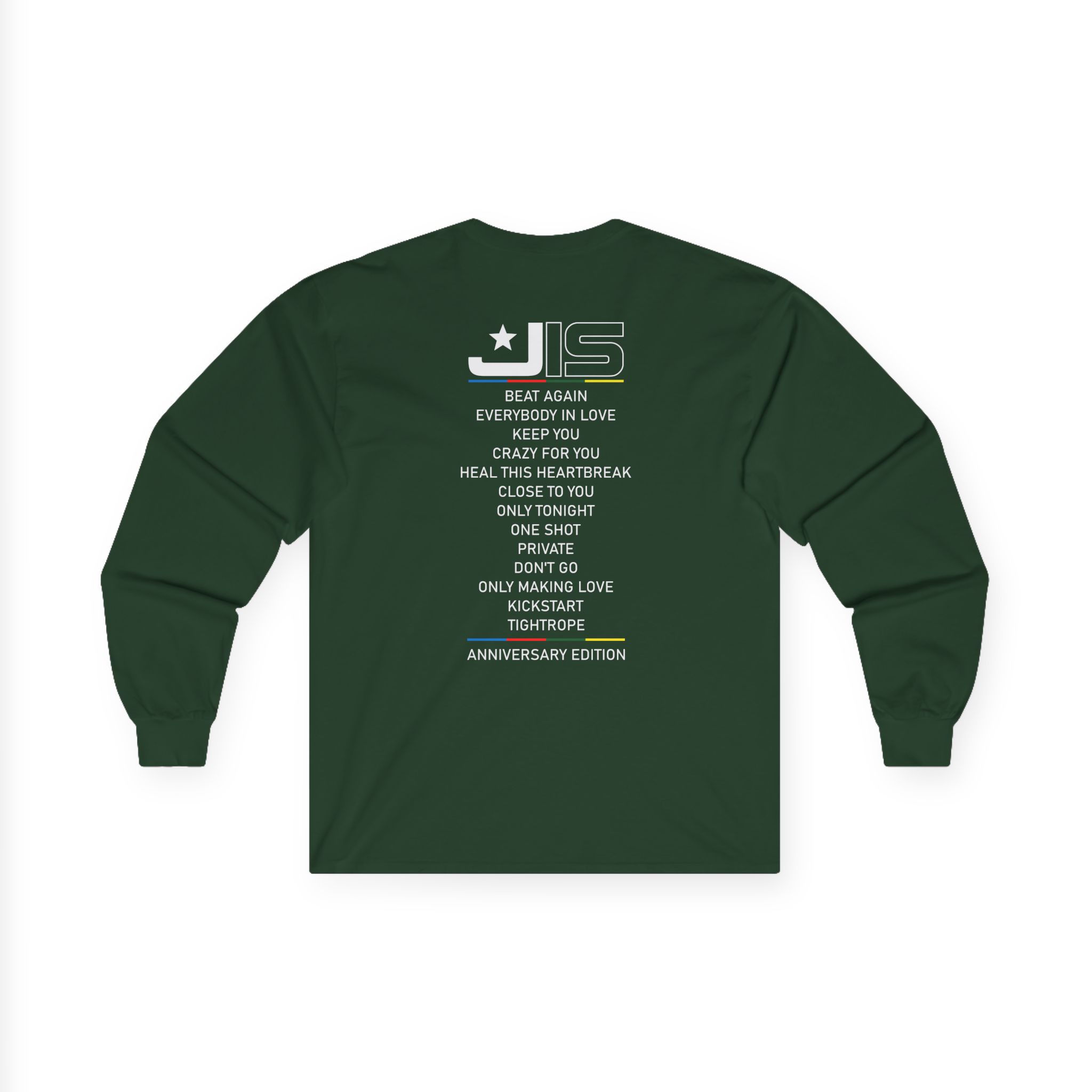 JLS J15 Anniversary Unisex Ultra Cotton Long Sleeve Tee