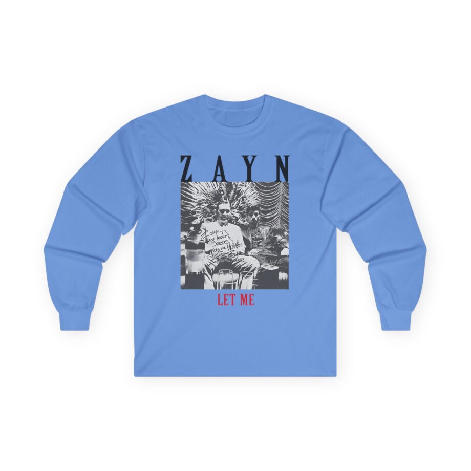 Zayn Malik Let Me Unisex Ultra Cotton Long Sleeve Tee