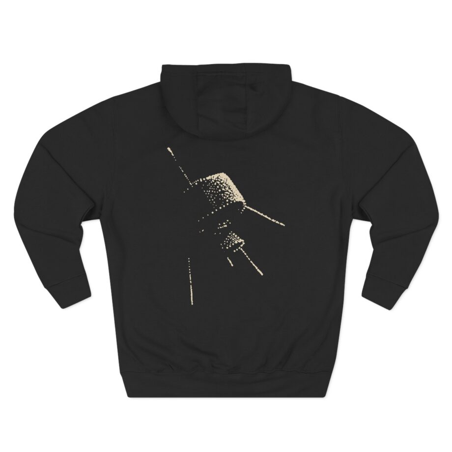 Cave in Logo & Satellite Three-Panel Fleece Hoodie