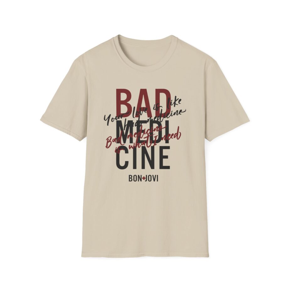 Bon Jovi Bad Medicine Unisex Softstyle T-Shirt