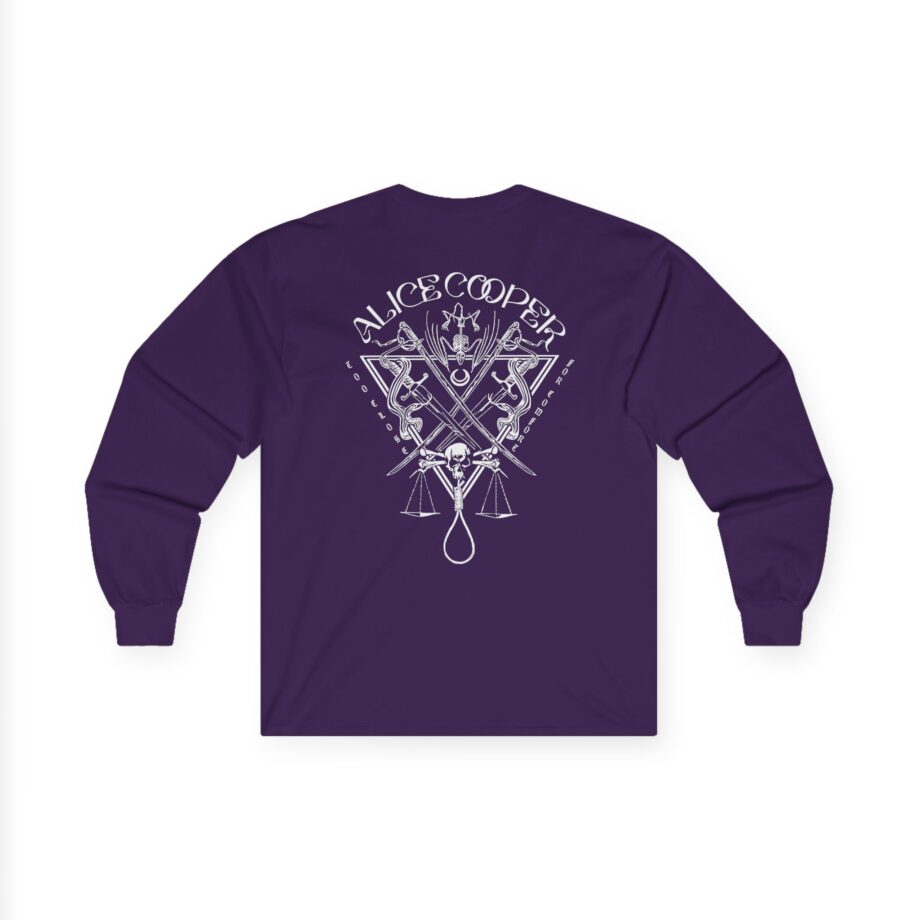 Alice Cooper Trial of Terror Unisex Ultra Cotton Long Sleeve Tee