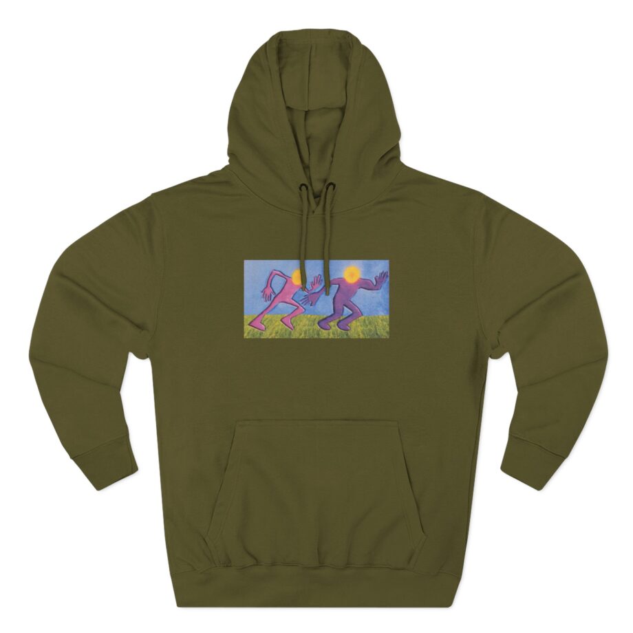 Slushy Noobz Running Three-Panel Fleece Hoodie