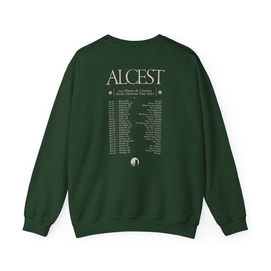 Alcest Les Chants De L'aurore North American Tour 2025 Unisex Heavy Blend™ Crewneck Sweatshirt