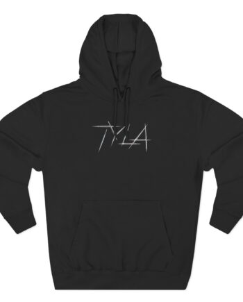 Tyla Three-Panel Fleece Hoodie