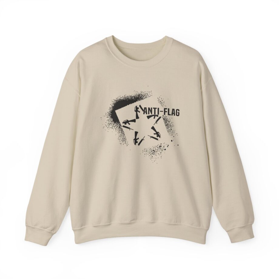 Anti Flag Big Gunstar Unisex Heavy Blend™ Crewneck Sweatshirt