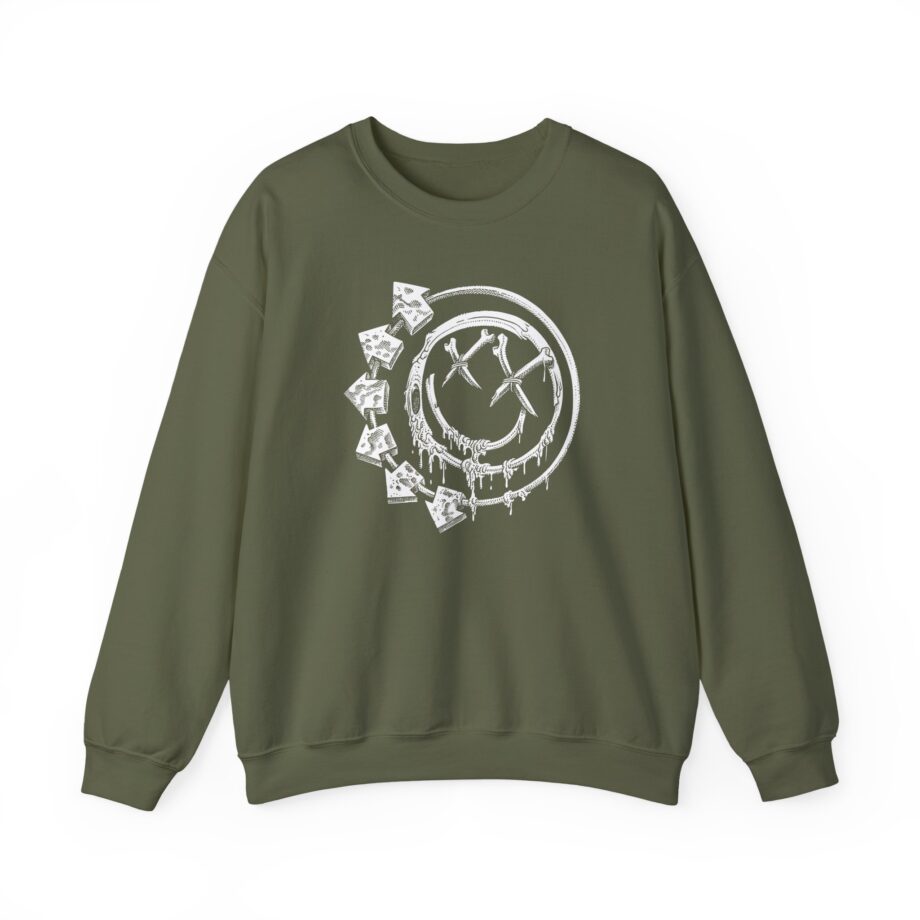 Blink 182 - Bones Unisex Heavy Blend™ Crewneck Sweatshirt