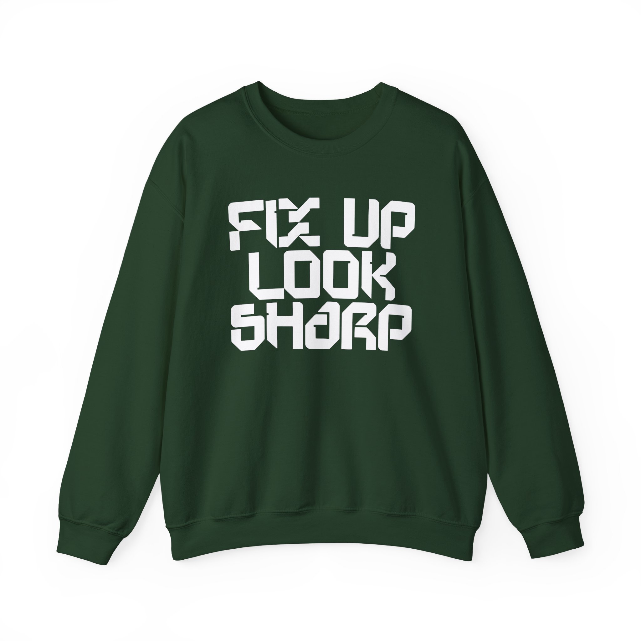 Dizzee Rascal Fix Up Look Sharp Unisex Heavy Blendâ„¢ Crewneck Sweatshirt