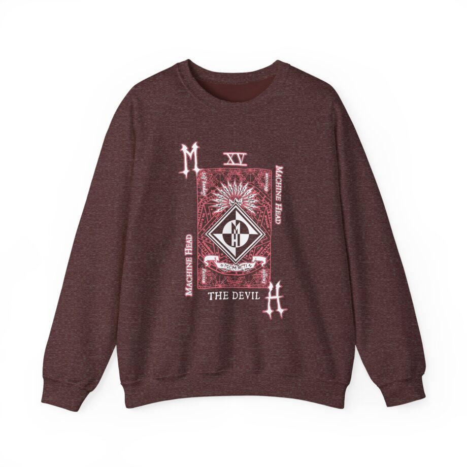 Machine Head the Devil Unisex Heavy Blend™ Crewneck Sweatshirt