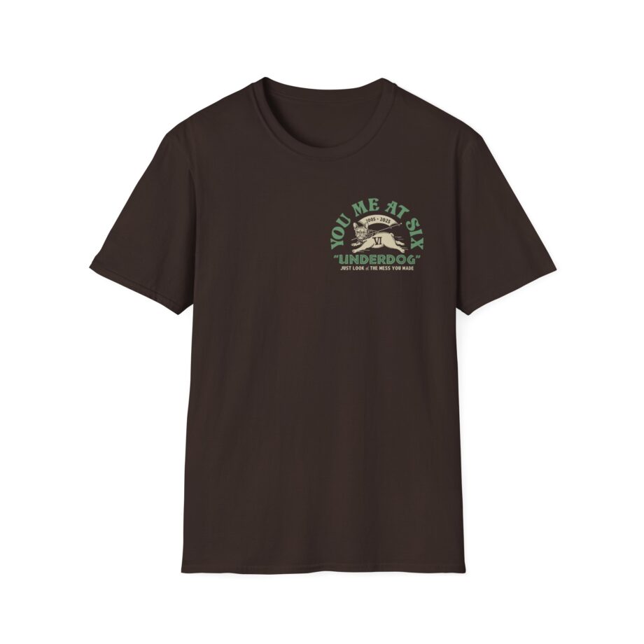 You Me at Six Underdog Unisex Softstyle T-Shirt