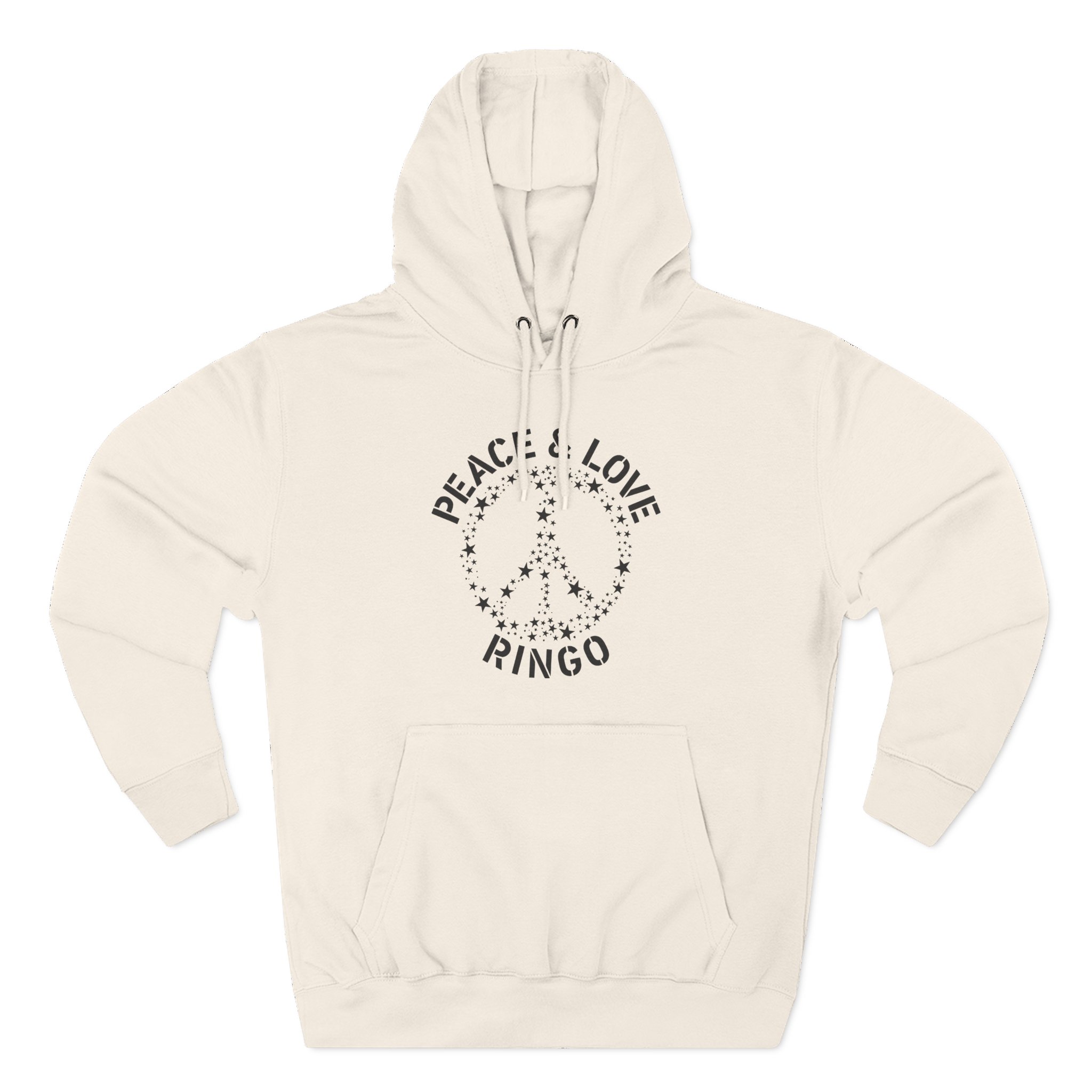 Ringo Starr Peace & Love Three-Panel Fleece Hoodie