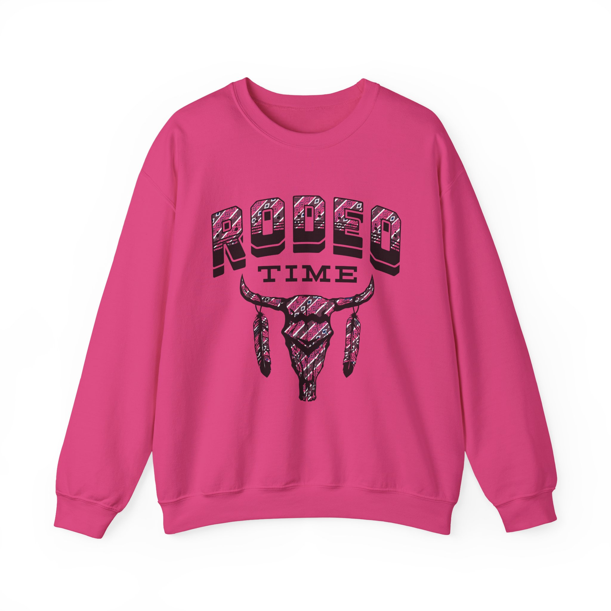 Dale Brisby Tribal Rodeo Time Unisex Heavy Blendâ„¢ Crewneck Sweatshirt