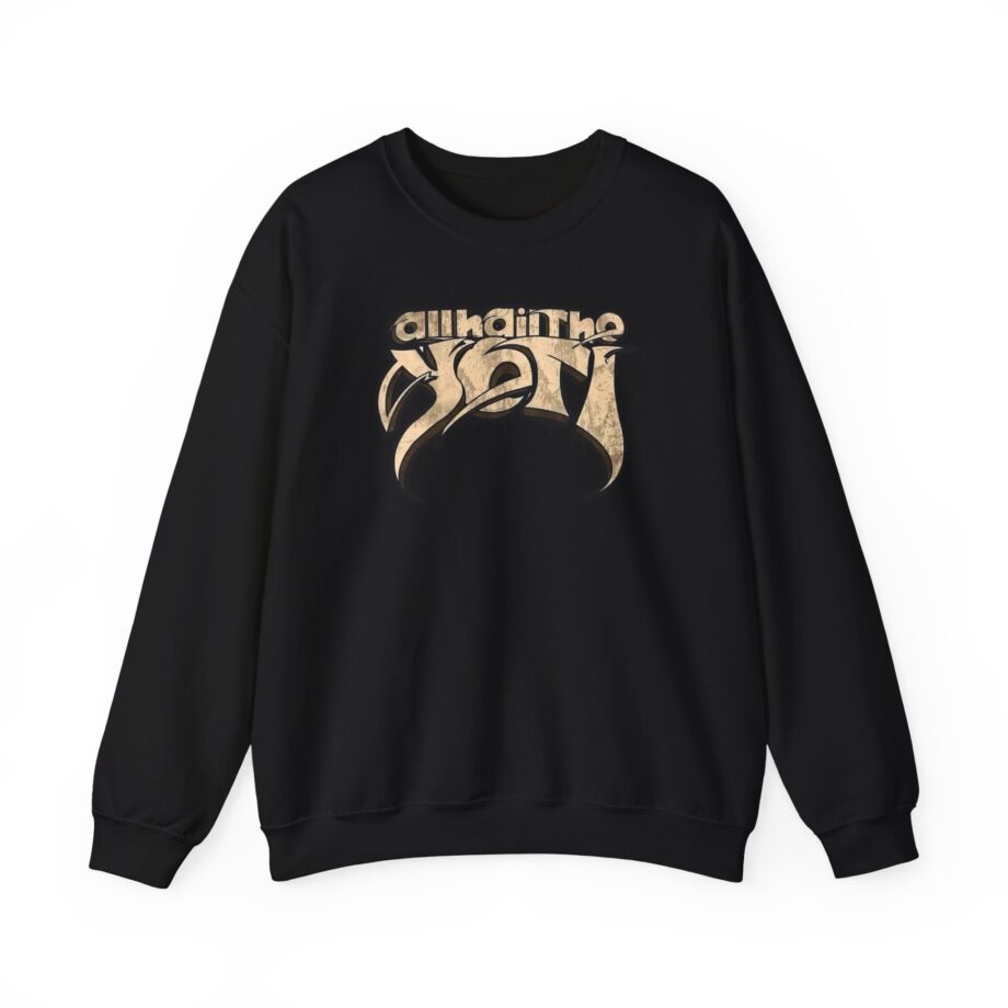 All Hail the Yeti Die Hipster Scum Unisex Heavy Blend™ Crewneck Sweatshirt
