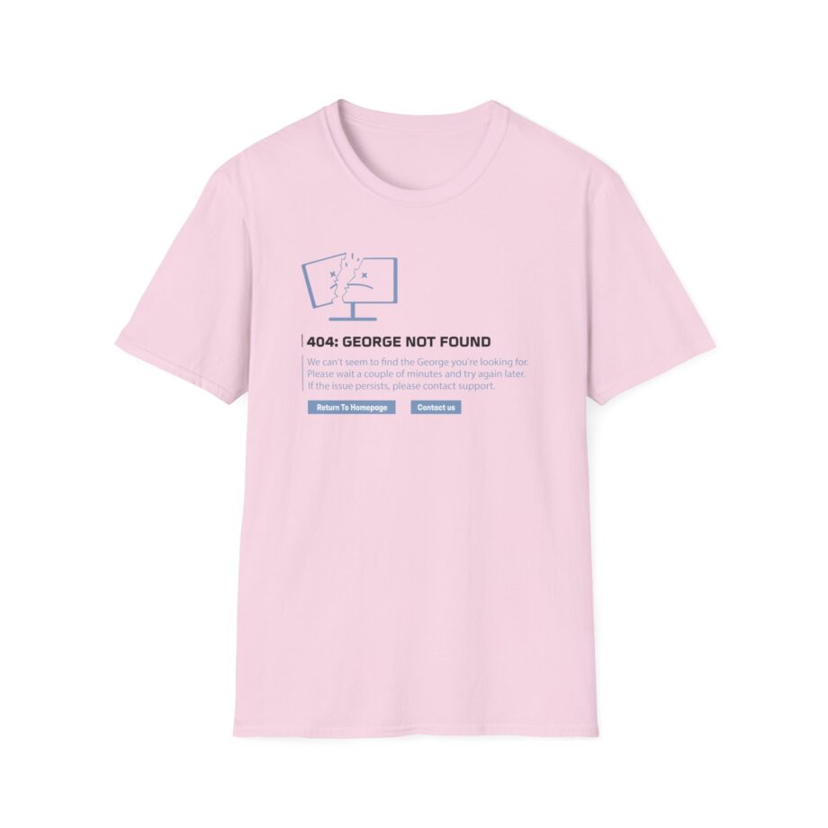 Georgenotfound 404 Unisex Softstyle T-Shirt