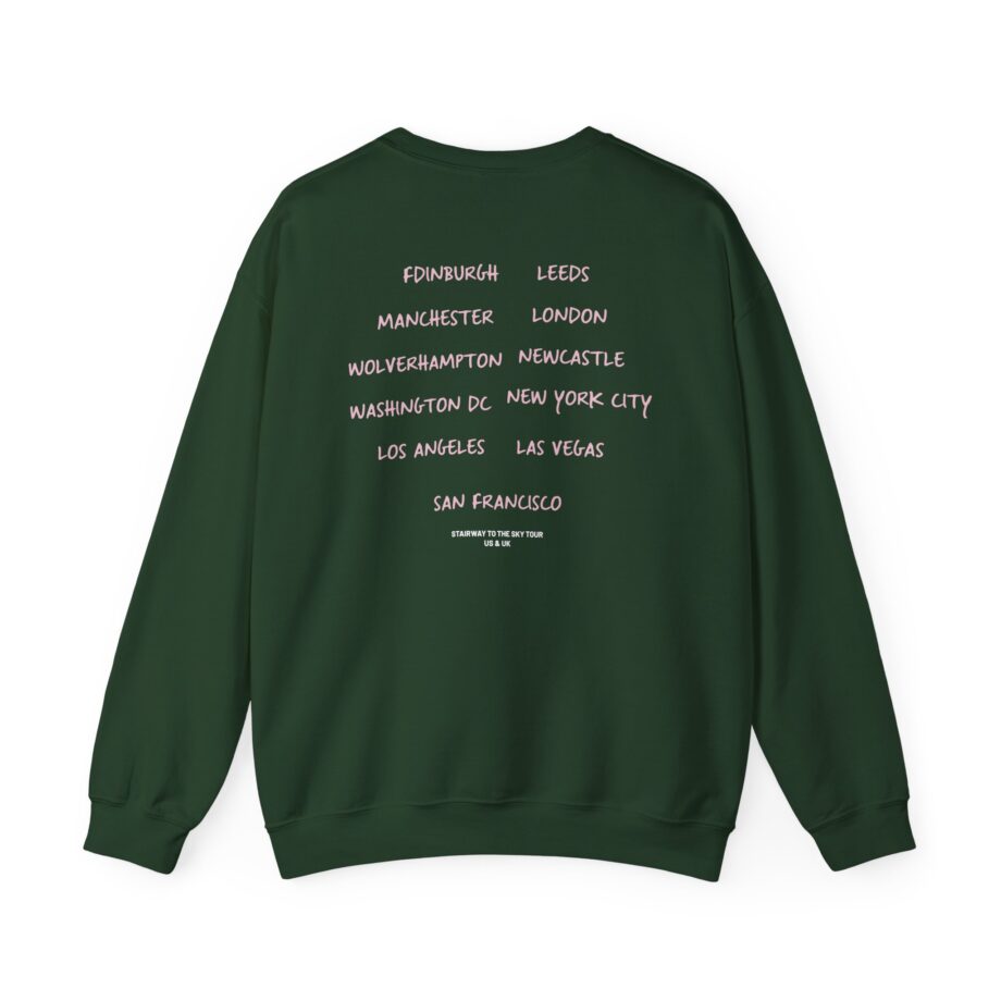 Zayn Malik Antenna Itin Faded Unisex Heavy Blend™ Crewneck Sweatshirt