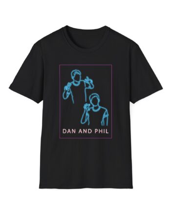 Dan And Phil Neon Unisex Softstyle T-Shirt