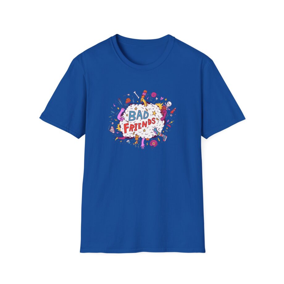 Bad Friends Fight Cloud Unisex Softstyle T-Shirt
