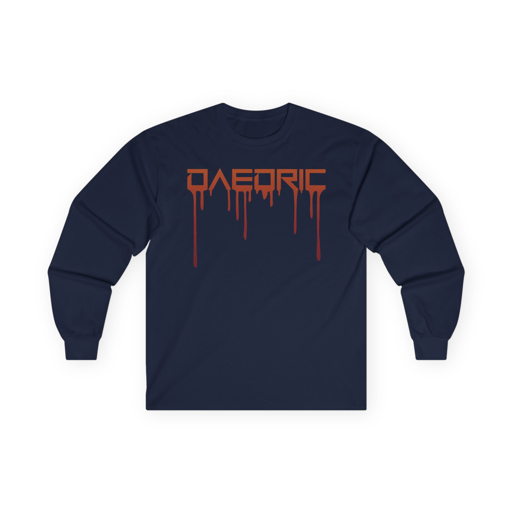 Daedric Drip Logo Unisex Ultra Cotton Long Sleeve Tee