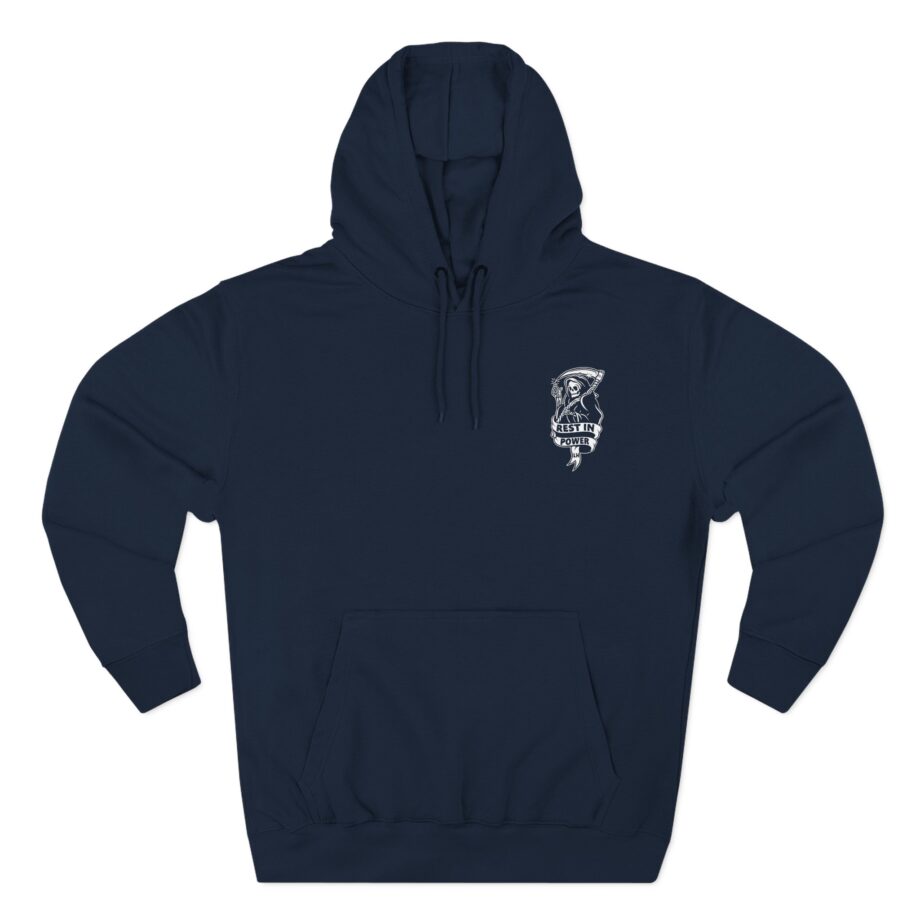 Lionheart "Rest in Power" Three-Panel Fleece Hoodie