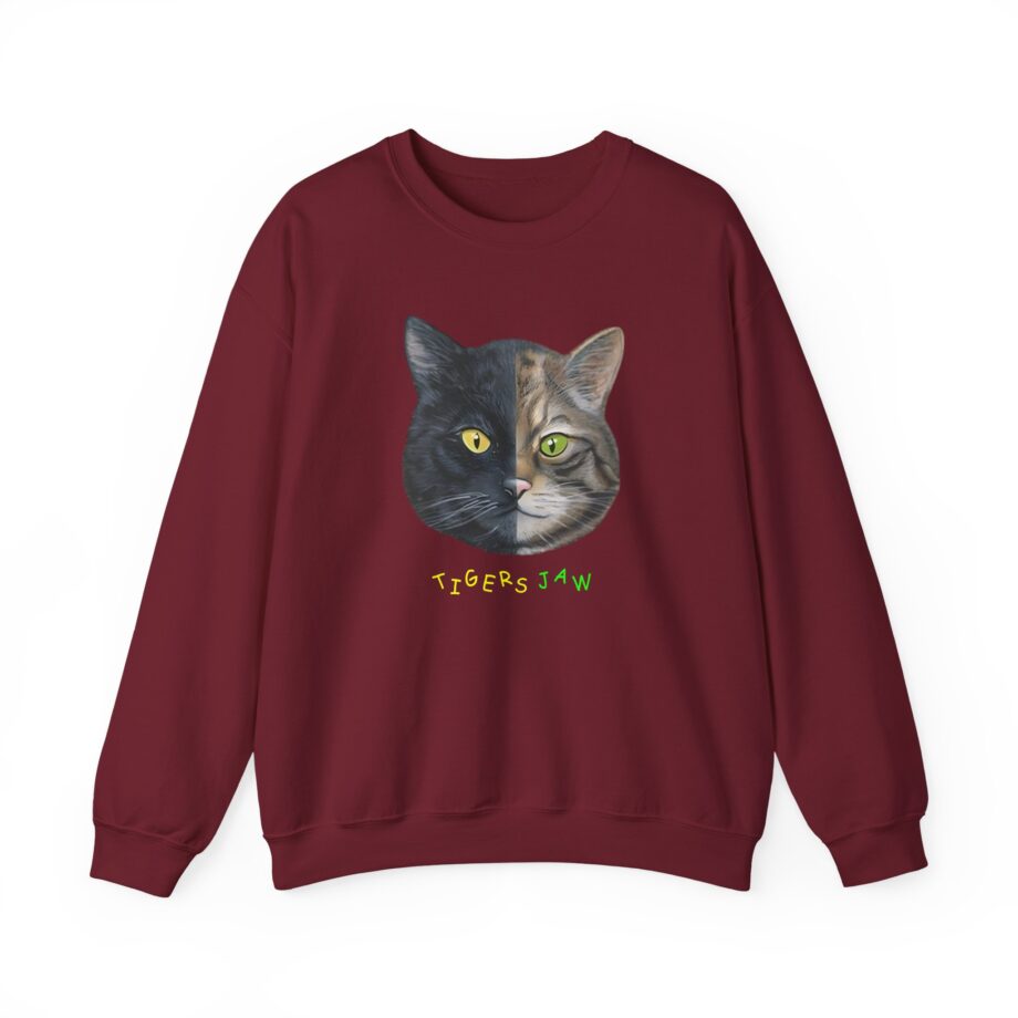 Tigers Jaw Cat Unisex Heavy Blend™ Crewneck Sweatshirt