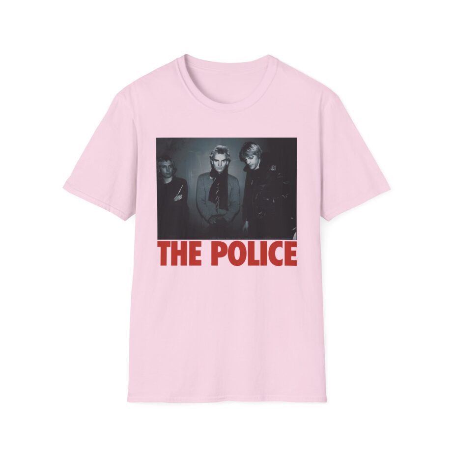 The Police Against the Wall Unisex Softstyle T-Shirt