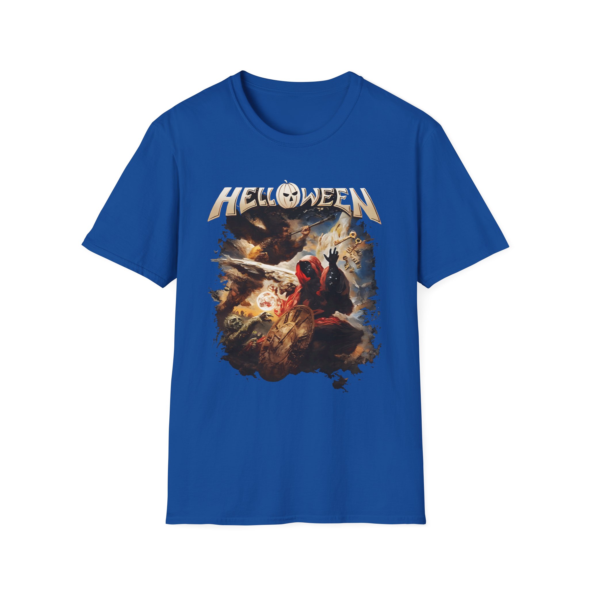 Helloween United Forces World Tour Unisex Softstyle T-Shirt